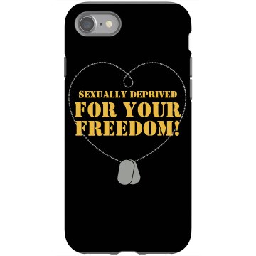 Deprived Military Case Rubber iPhone 4 & 4S Case Black