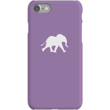 Elephant iPhone Case Plastic iPhone 5 Case Black