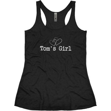 Tom's Girl Tank Junior Fit Bella Triblend Racerback Tank