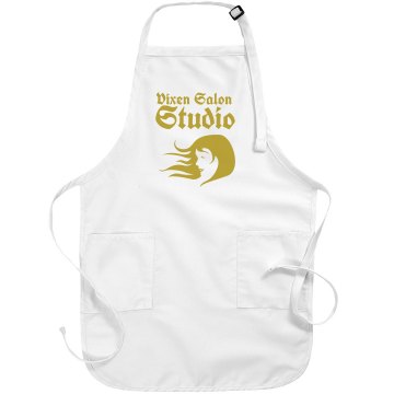 Gold Salon Apron Port Authority Adjustable Full Length Apron