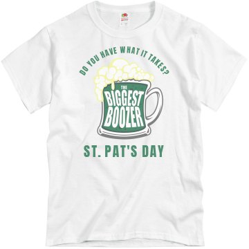 Biggest Boozer Unisex Gildan Heavy Cotton Crew Neck Tee