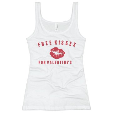 Free Kisses Bella Junior Fit Contrast Satin Trim Cami