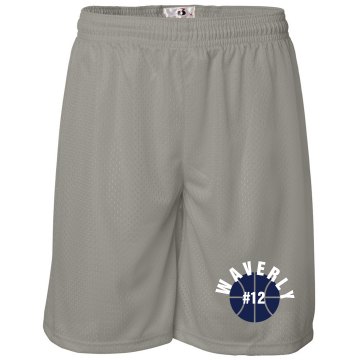 Basketball Shorts Unisex Badger 11'' Inseam Pro Mesh Tricot Shorts