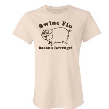 Bacon's Revenge Junior Fit Bella Crewneck Jersey Tee