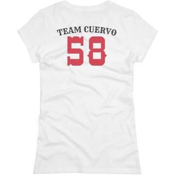 Drinko De Mayo w/ Back Junior Fit Basic Bella Favorite Tee
