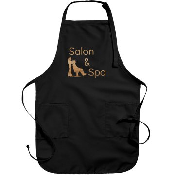 Salon Rhinestone Apron Port Authority Adjustable Full Length Apron
