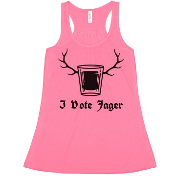 I Love Sarah Palin Junior Fit Bella Sheer Longer Length Rib Tee