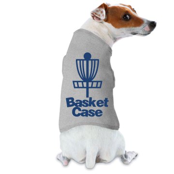 Disc Golf Basket Case Doggie Skins Dog Ringer Tee