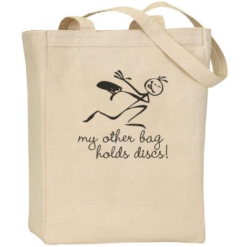 Disc Golf Grocery Bag Liberty Bags Canvas Tote
