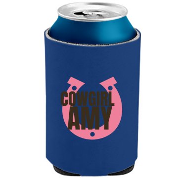 Cowgirl The Official KOOZIE Can Kooler