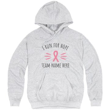 Breast Cancer Hoodie Unisex Hanes Ultimate Cotton Heavyweight Hoodie