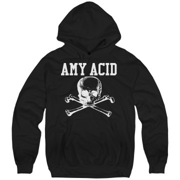 Amy Acid Roller Derby  Unisex Hanes Ultimate Cotton Heavyweight Hoodie