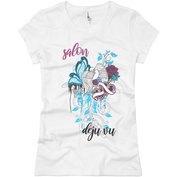 Deja Vu Salon Junior Fit Basic Bella Favorite Tee
