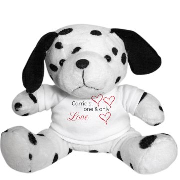 Carrie's Love Plush Dalmatian Dog