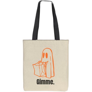 Halloween Candy Bag Liberty Bags Cotton Canvas Tote