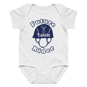 Future Rider Infant Rabbit Skins Lap Shoulder Creeper