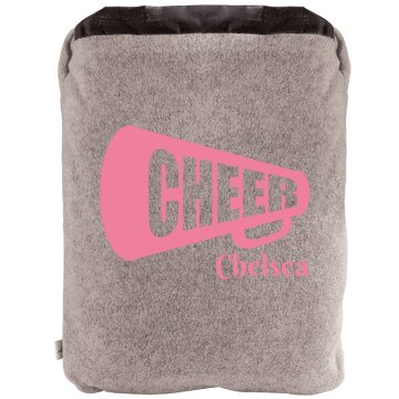 Cheer Blanket 2-in-1 Poly Fleece Pillow Blanket 