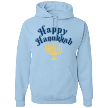 Celebrate Hanukkah Hoodie Unisex Gildan Heavy Blend Hoodie