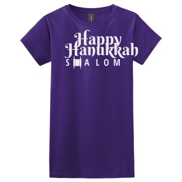 Shalom Tee Misses Relaxed Fit Gildan Ultra Cotton Tee