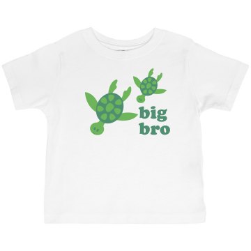 Big Bro Toddler Basic Gildan Ultra Cotton Crew Neck Tee