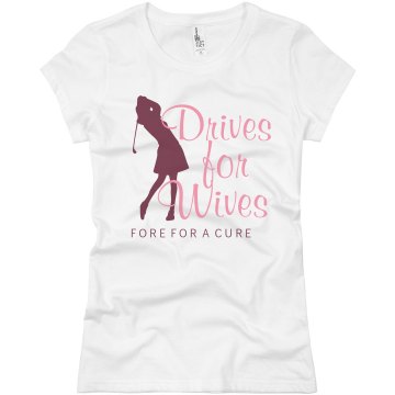Drives For Wives Junior Fit Basic Bella Favorite Tee