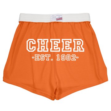 Cheer Est. 1982 Junior Fit Soffe Cheer Shorts
