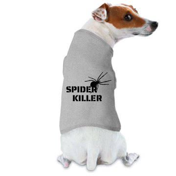 Spider Killer Pet Hoodie Doggie Skins Dog Hoodie Tee