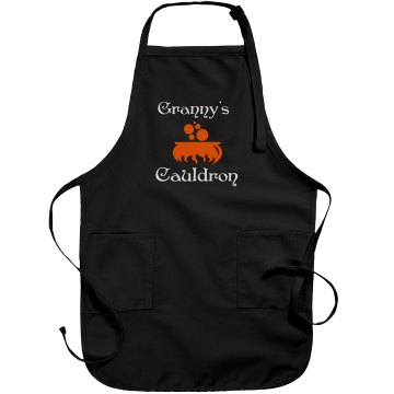 Granny's Cauldron Apron Port Authority Adjustable Full Length Apron