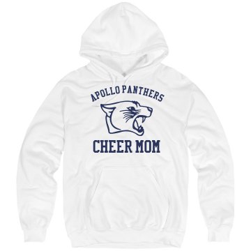 Panther Cheer Mom Junior Fit Bella Sheer Longer Length Jersey 2-in-1 Tee
