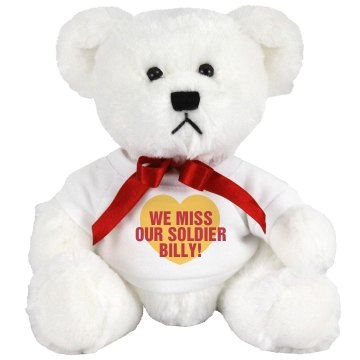 Miss Our Marine Plush Plush Bulldog