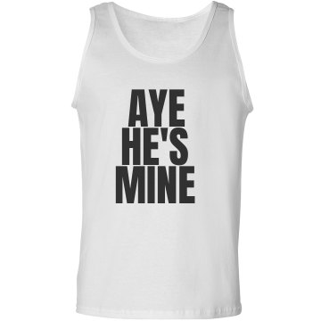 Aye He's Mine Summertime Unisex Basic Gildan Ultra Cotton Tank Top