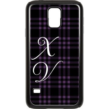 Quinceanera Plaid Rubber Samsung Galaxy S III Case Black