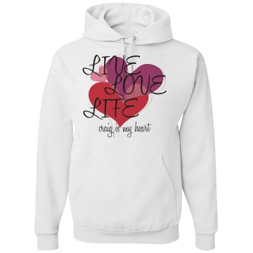 Craig Is My Heart Unisex Gildan Heavy Blend Hoodie