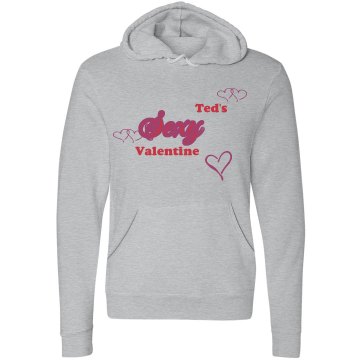Ted's Sexy Valentine Unisex Gildan Heavy Blend Hoodie