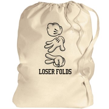 Loser Folds Laundry Port Authority Laundry Bag