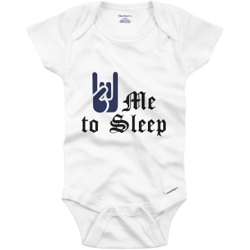 Baby Rock Me to Sleep Infant Gerber Onesies