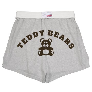 Teddy Bears Soffe Short Junior Fit Soffe Cheer Shorts