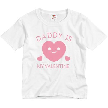I Love You Dad Youth Basic Gildan Ultra Cotton Crew Neck Tee