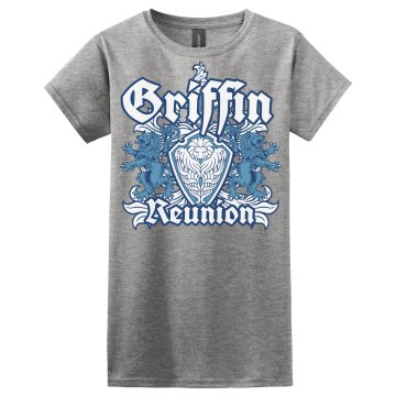 Griffin Shield Misses Relaxed Fit Gildan Ultra Cotton Tee