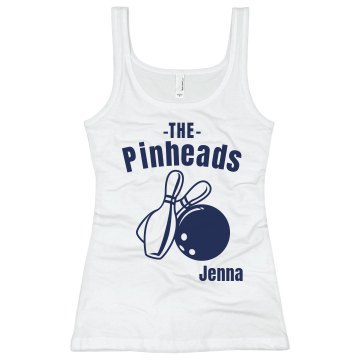 The Pinheads Junior Fit Bella Sheer Longer Length Rib Tank Top