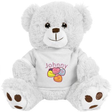 Johnny, My Valentine Plush Bulldog