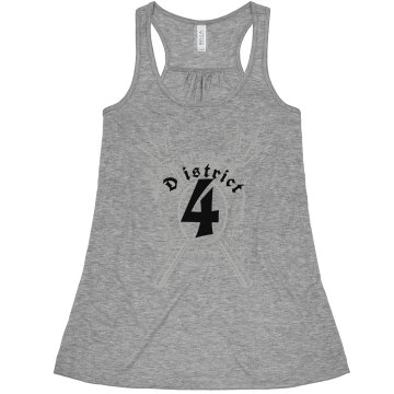 District 4 Misses Bella Flowy Lightweight Tank