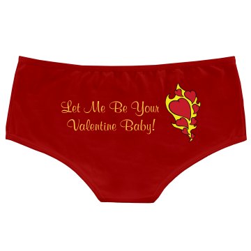 Valentine Undies Bella Hotshort