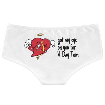 Valentine Undies Bella Hotshort