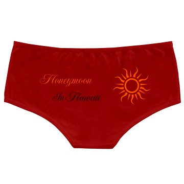 Honeymoon Undies Bella Hotshort