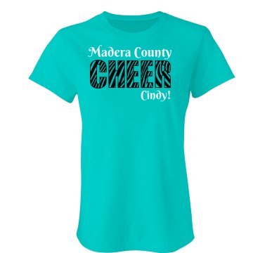 Zebra Cheer Jersey Junior Fit American Apparel Fine Jersey Tee