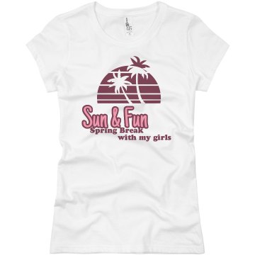 Sun & Fun Junior Fit Basic Bella Favorite Tee