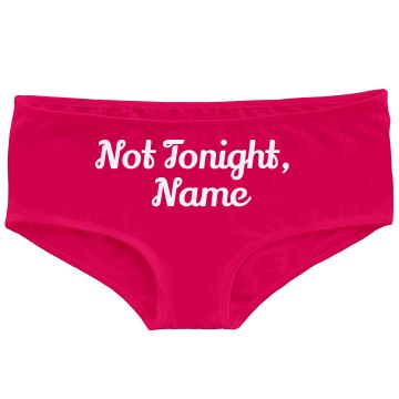 Not Tonight Bella Bikini Thong
