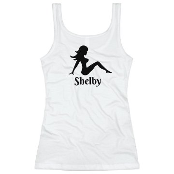 Can You Handle It Junior Fit Bella Sheer Longer Length Rib Tank Top