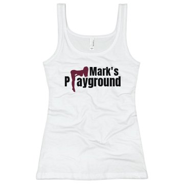 Mark's Playground Junior Fit Bella Longer Length 1x1 Rib Tank Top